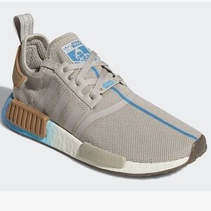 Star Wars x Adidas NMD R1 Rey Women Grey Running Shoes
